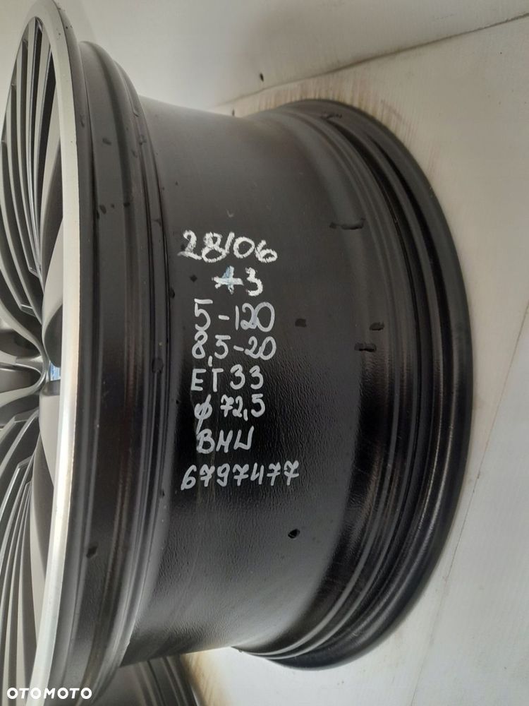 Felgi aluminiowe BMW OE 6797477 8.5" x 20" 5x120 ET33 - 8