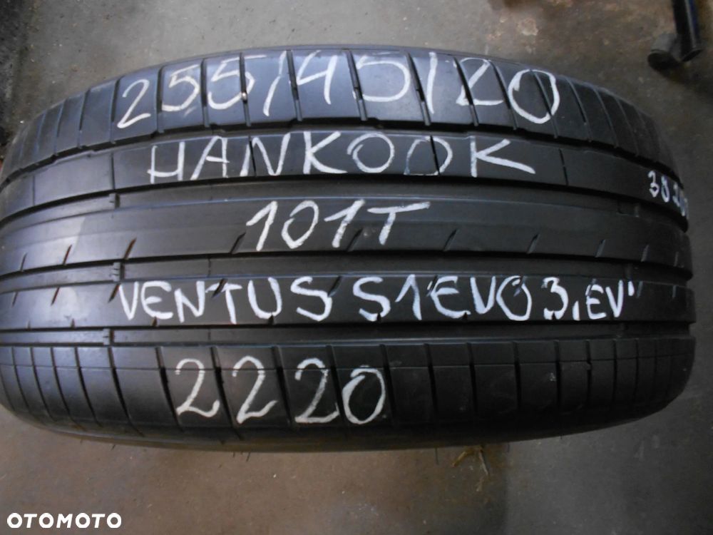 OPONA POJEDYNKA 255/45R20 HANKOOK VENTUS S1 EVO 3EV SEAL DOT 2220 8MM - 1