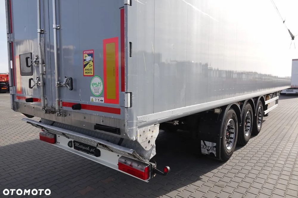 Kraker WALKING FLOOR / RUCHOMA PODŁOGA / 92 M3 / OŚ PODNOSZONA / WAGA 7300KG - 13
