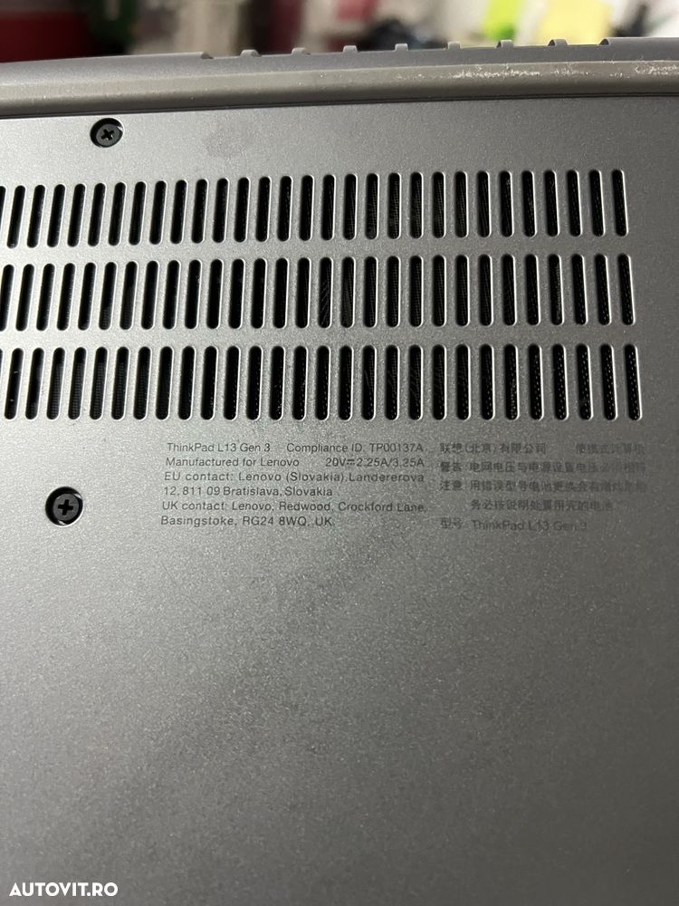 Laptop Lenovo L13 Gen3 pentru diagnoza sau alte aplicatii - 4