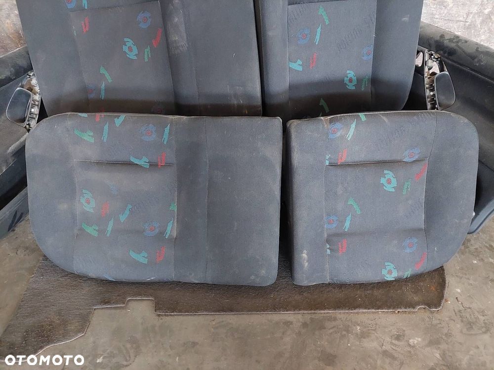 KOMPLET FOTELI LEWY PRAWY PRZÓD + KANAPA TYŁ + BOCZKI GOLF III HB 5D - 3