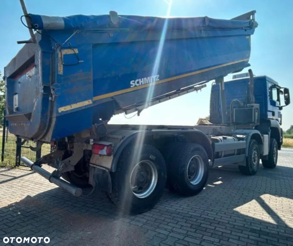 MAN TGS 35.420 WYWROTKA MULDA 8X6 - 4