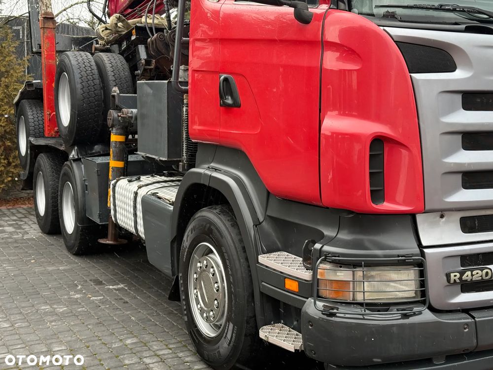 Scania R420=6X4=HDS=DO-DREWNA-DRZEWA=ZESTAW - 14