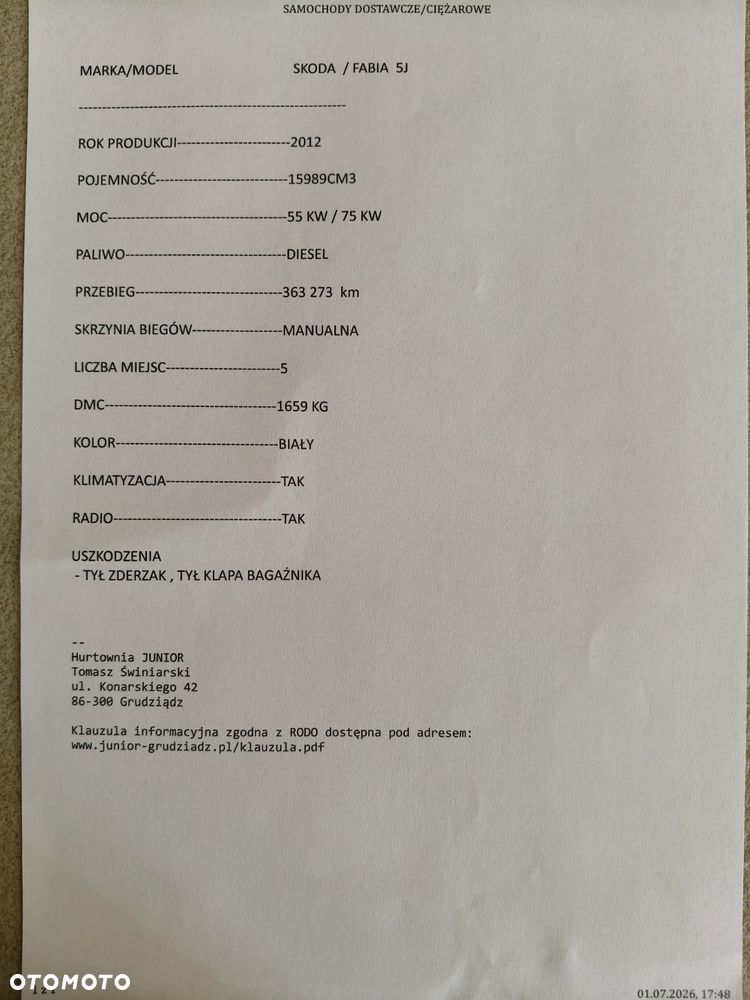 Skoda Fabia 1.6 TDI DPF Active - 3