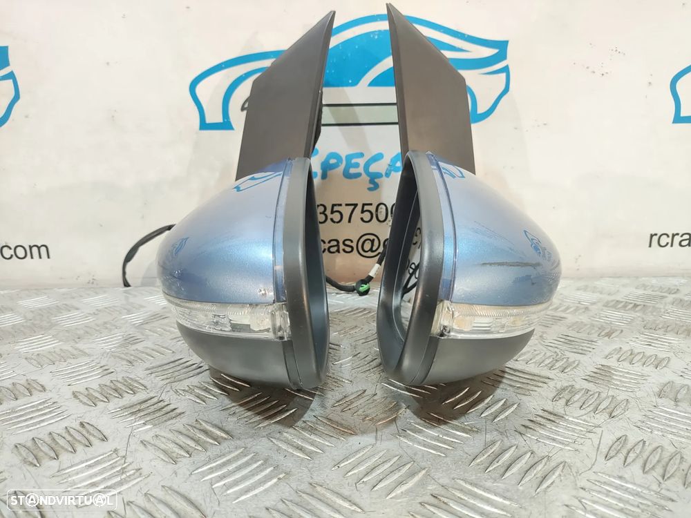 ESPELHO RETROVISOR ESQUERDO DIREITO VW VOLKSWAGEN TOURAN 2 II MK2 1T3 ESPELHOS RETROVISORES ELETRICOS AQUECIDOS - 2
