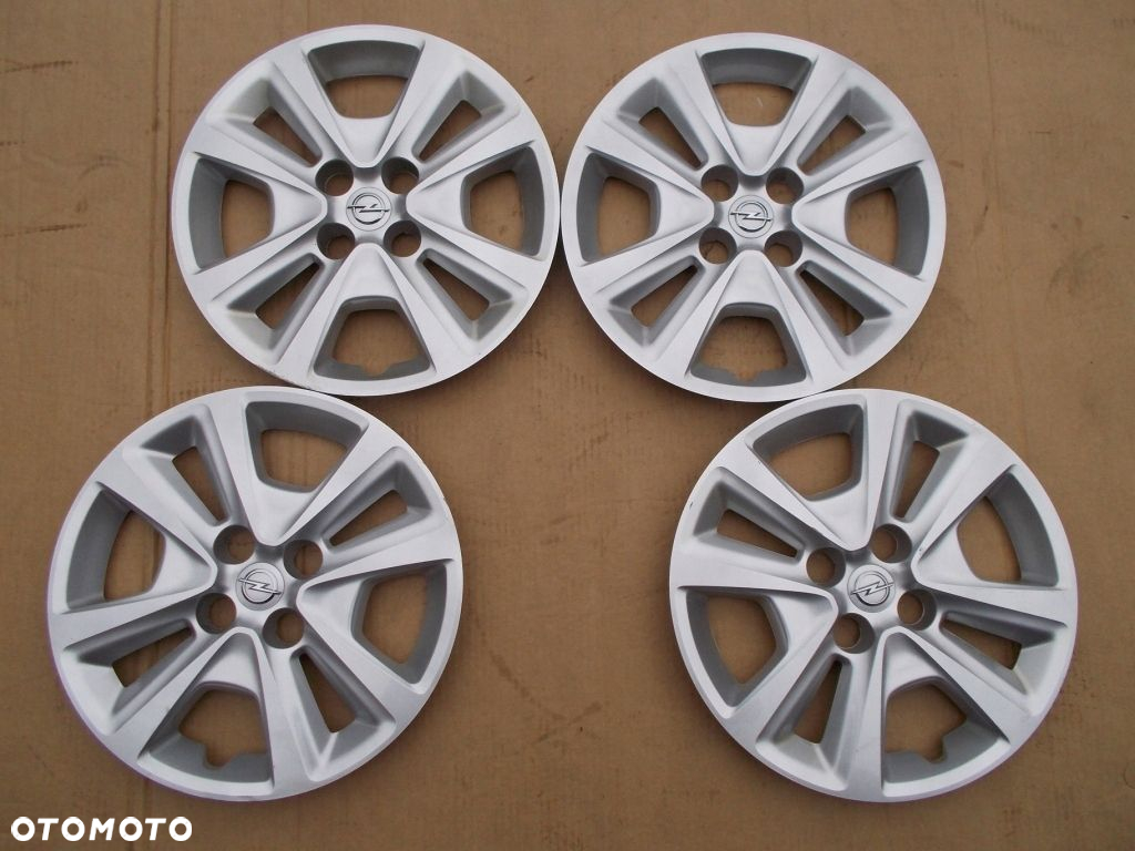 Kołpaki Strukturalne 15 Opel Adam Tigra Astra Corsa C D E Meriva Karl 4x100 - 9