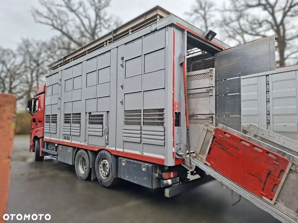 Mercedes-Benz Actros 2545 Kaba 3-Piętrowy | Transport Zwierząt | Euro 6 | Retarder | 285 tys. km - 8