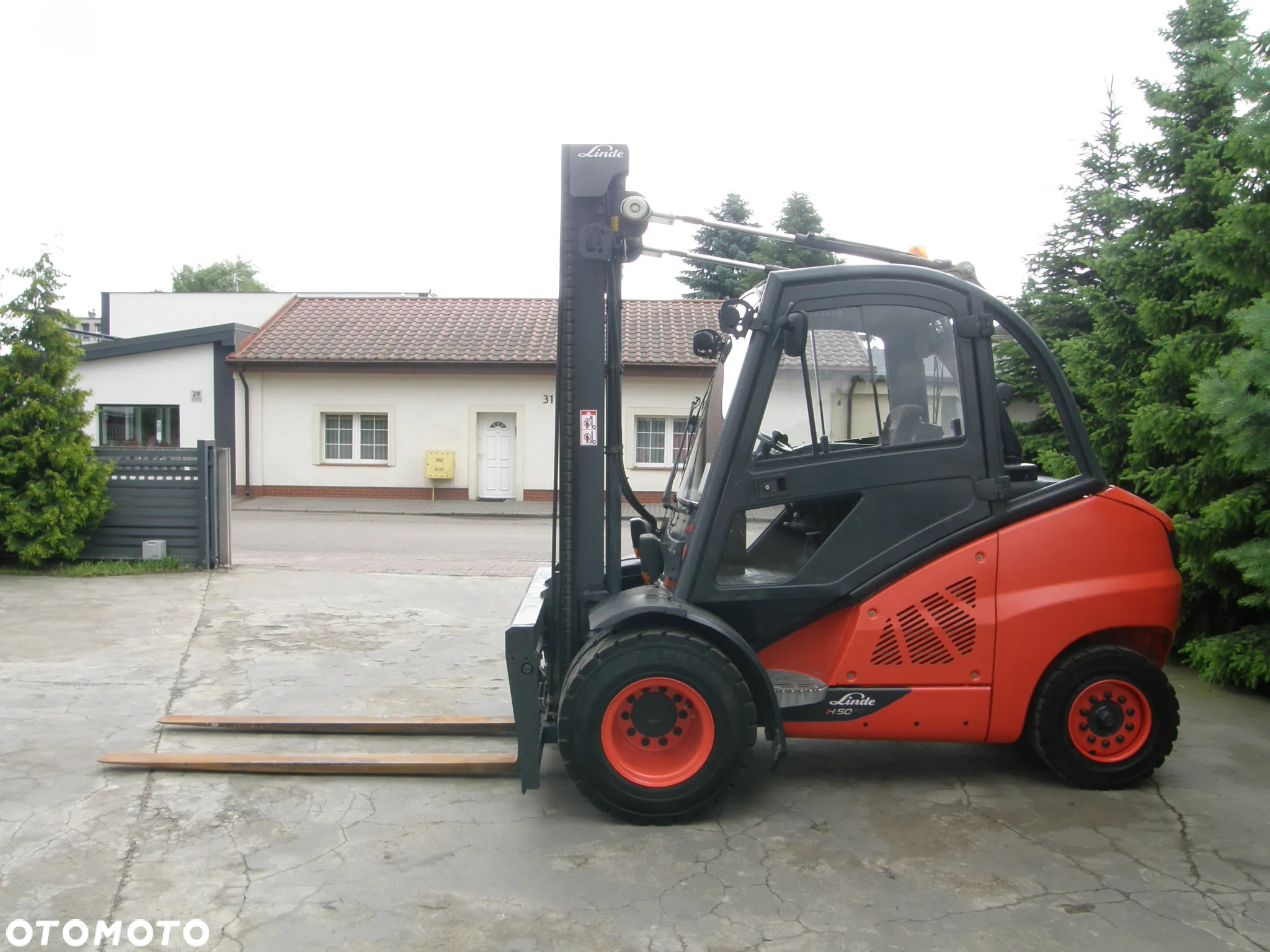 Linde H50D-02 2015rok kabina pozycjoner przesuw - 26