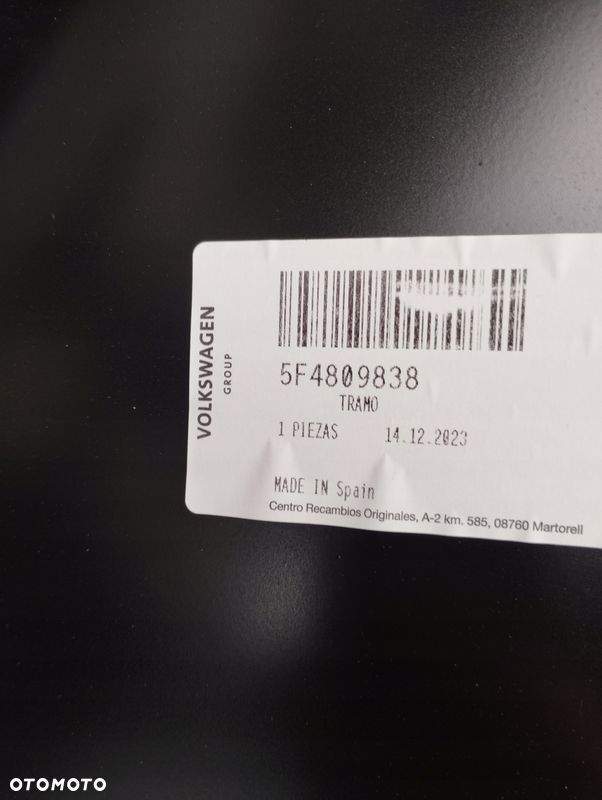 Błotnik prawy tył Seat Leon IV 4 HB 5F 5F4 5F4809838 - 6