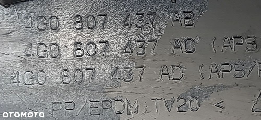 AUDI A6 C7 S-LINE LIFT 14- zderzak przedni przód 4G0807437AB 4G0807437AC 4G0807437AD - 17