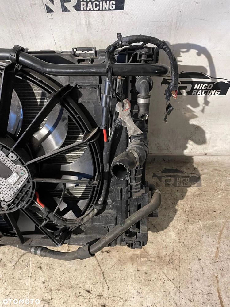KOMPLET CHŁODNIC WENTYLATOR BMW G30 G31 G32 G11 G12 G14 G15 G16 BENZYNA - 8