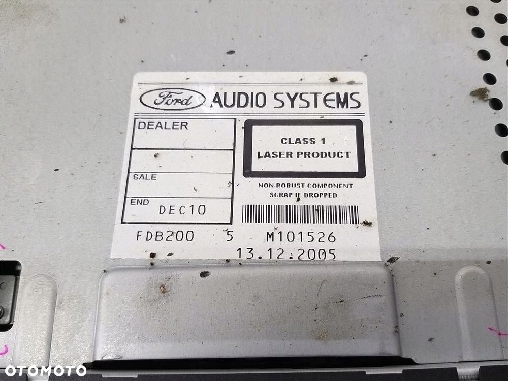 Radio Ford Focus Mk2 2004-2011 6S61-18C815-AF VISTEON ORYGINAŁ - 4