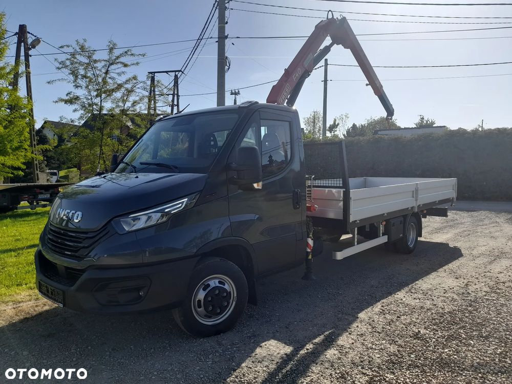 Iveco 50c16 50c18 dmc 3,5t silnik 3.0 HDS dzwig żuraw FASSI f40 WYWROTKA kiper skrzynia - NOWY- Polski salon - 22