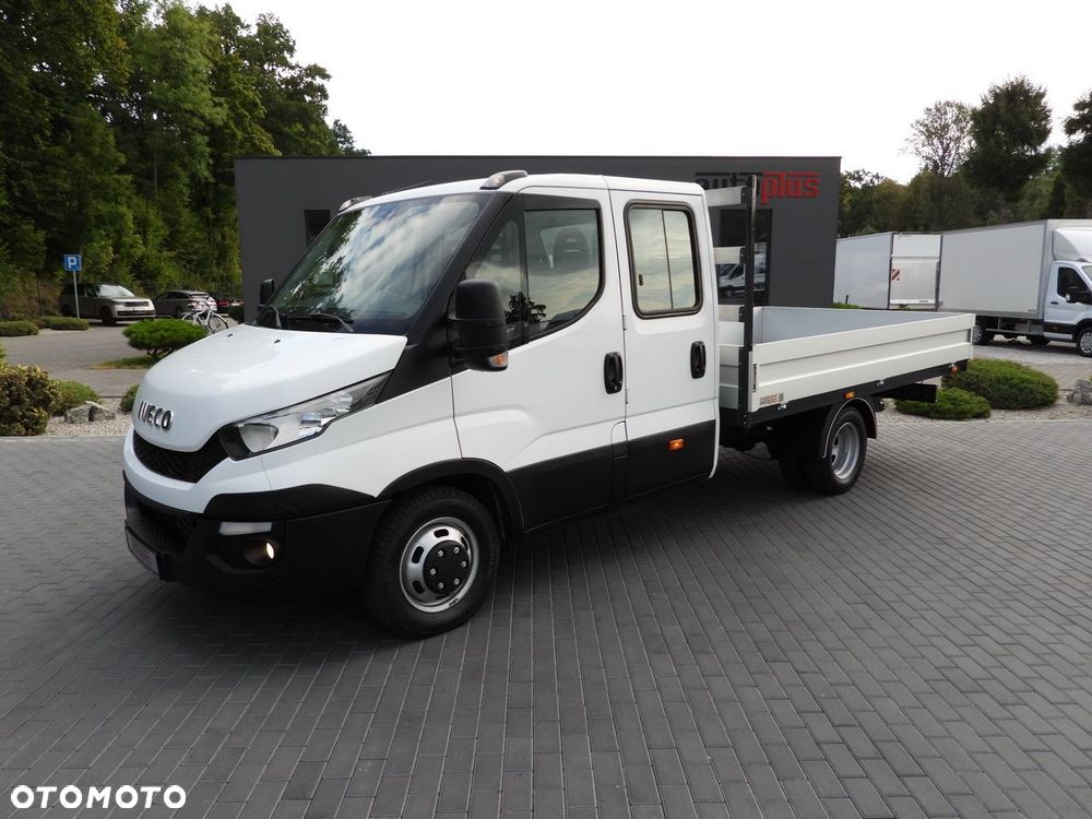 Iveco DAILY 35C17 SKRZYNIA PODWÓJNA KABINA DOKA 7 MIEJSC TEMPOMAT BLIŹNIACZE KOŁA KLIMATYZACJA  170KM - 21