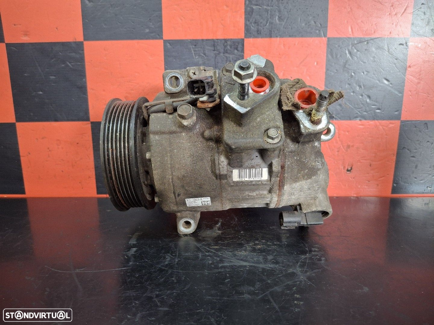 Compressor Do Ar Condicionado Ford Transit Custom V362 Caixa (Fy, Fz) - 2