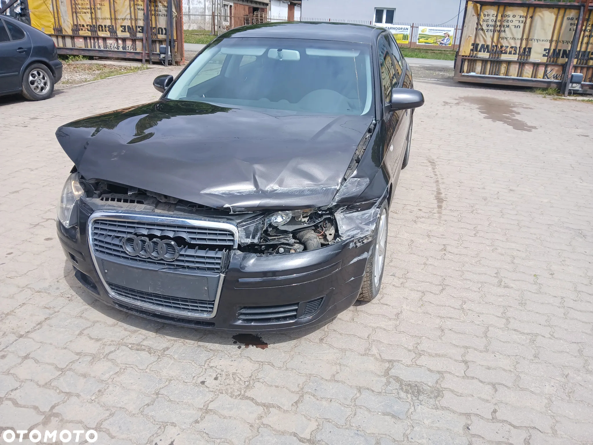 audi A3 8P LZ7L maska pokrywa silnika klapa bagażnika zderzak lampa reflektor pas przedni stop lampy - 2