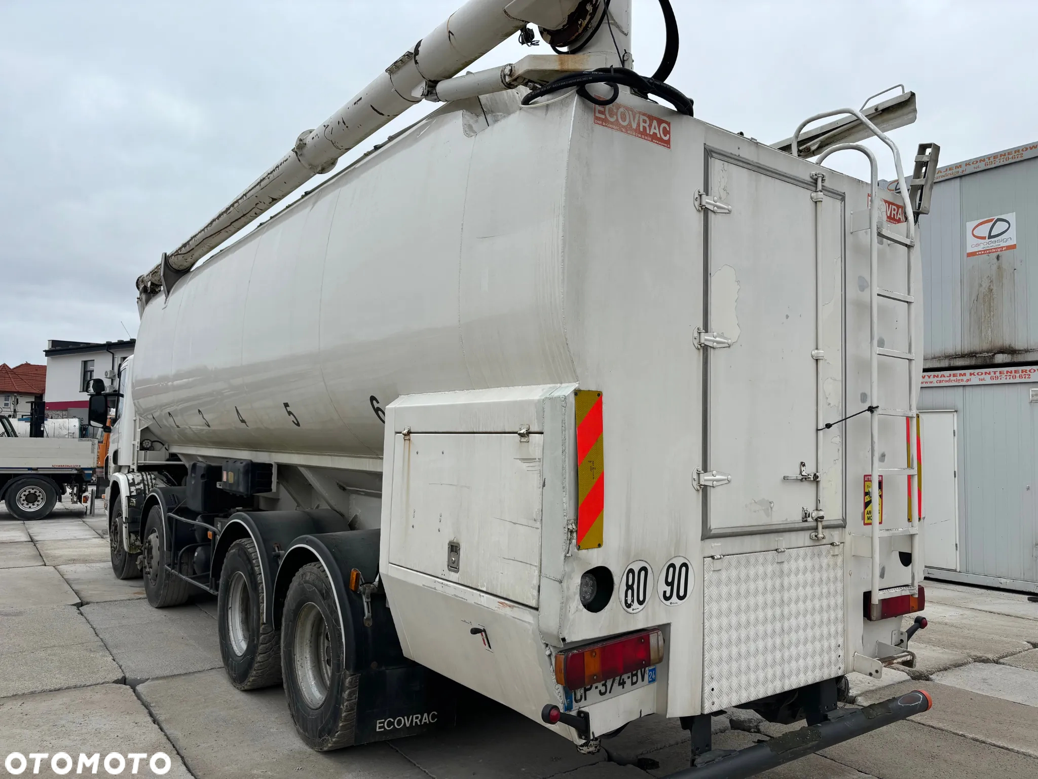 Scania 8x4 Paszowóz 6 Komorowy ECOVRAC /Cysterna Spożywcza - 15