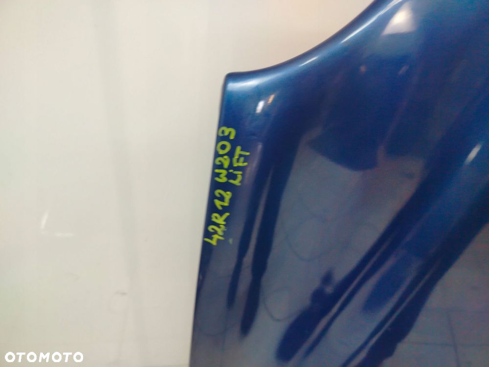 mercedes w203 lift 04r- maska pokrywa silnika 345 - 8
