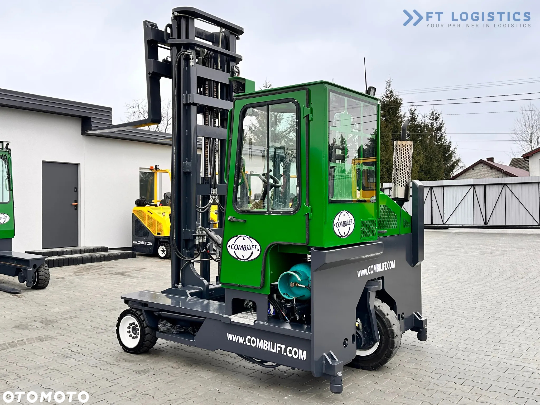 Combilift C4000 / LPG / DUPLEX / WYSOKOŚĆ PODNOSZENIA 550CM / WOLNY SKOK / JAK NOWY - 26