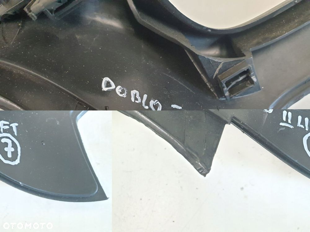 Fiat Doblo II lift DEKOR KONSOLI ŚRODKOWEJ ramka - 6