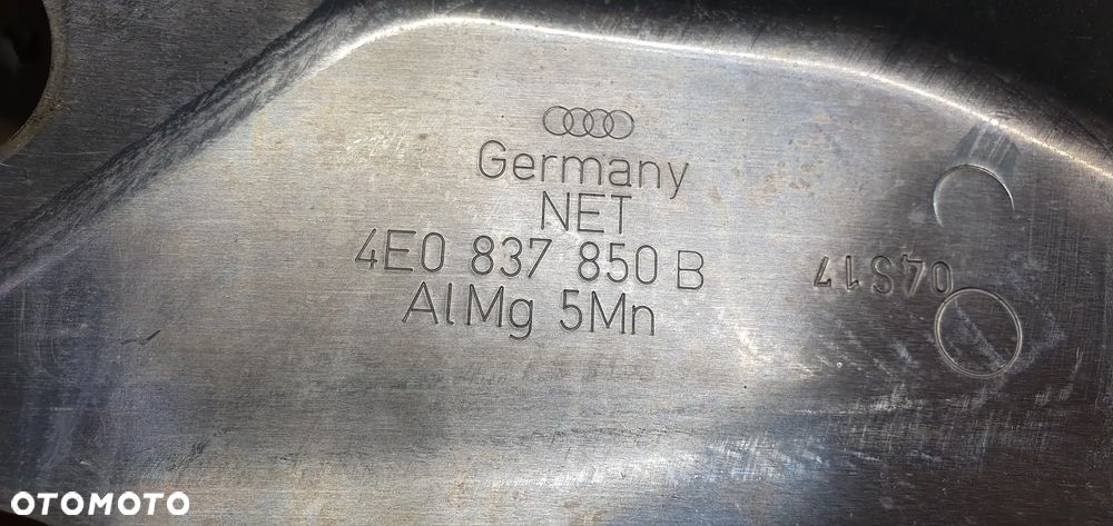 Mechanizm podnośnik szyby prawy przód Audi A8 D3 4E0837850B - 5