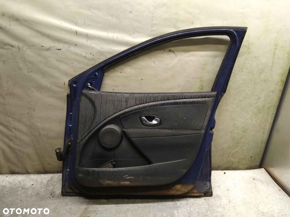 @ DRZWI PRZÓD PRZEDNIE PRAWE RENAULT MEGANE 3 III CIEMNY GRANAT GRANATOWE TEF43 - 2