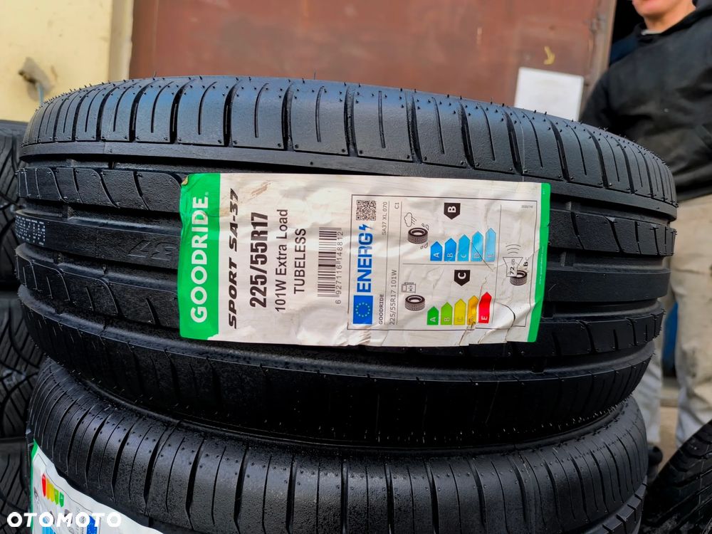 225/55R17 101W XL NOWE Opony Letnie Lato GOODRIDE SPORT SA-37 Legnica ALU-RAD 225/55 - 7
