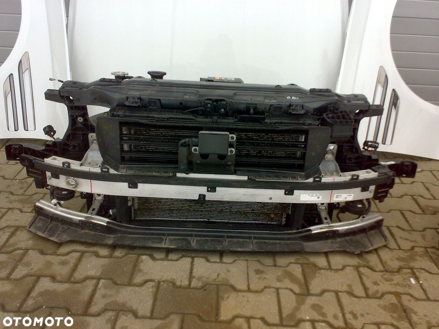 GENESIS G80 2021 2022 2023 WZMOCNIENIE PAS CHŁODNICE CHŁODNICA BELKA PRZÓD - 4
