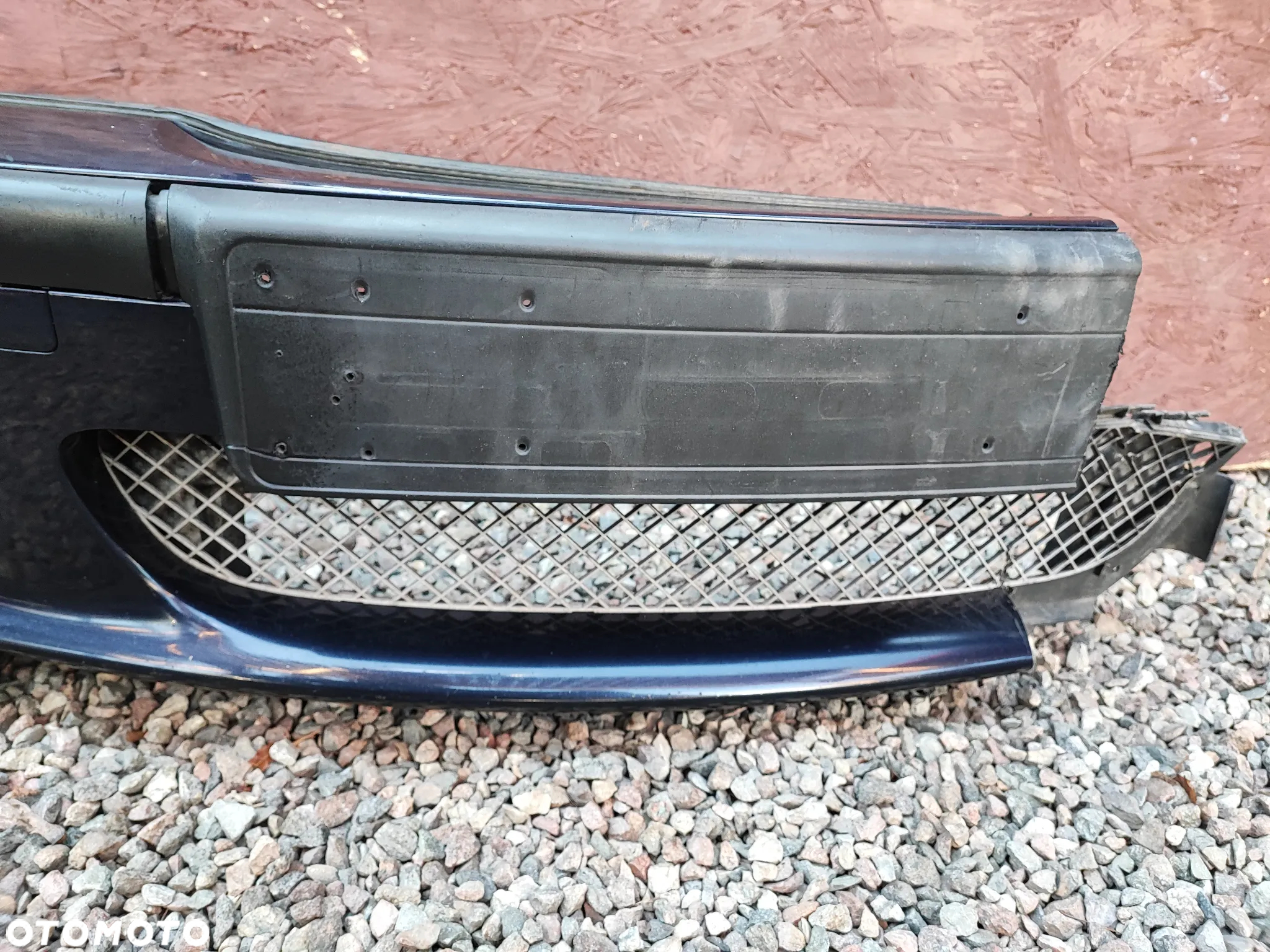 BMW E46 SEDAN / KOMBI ORYGINALNY ZDERZAK M-PAKIET PRZÓD POŁÓWKA DO SPAWANIA W KOLORZE ORIENT-BLAU METALICK O NR.  51 11 7 893 328 OEM - 10