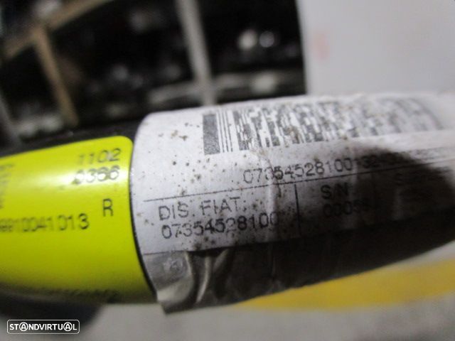 Kit Airbags 735452882 051783739 608829200A 735452886 51870005 07354528060 07354528100 07354654010 07354654020 FIAT 500 2 FASE 1 2010 1.2 69CV 3P BRANCO - 13