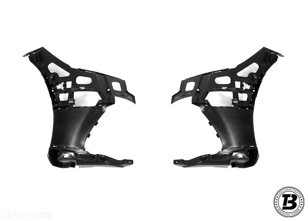 Pachet Exterior compatibil cu Mercedes S Class W223 Shadow Design - 17