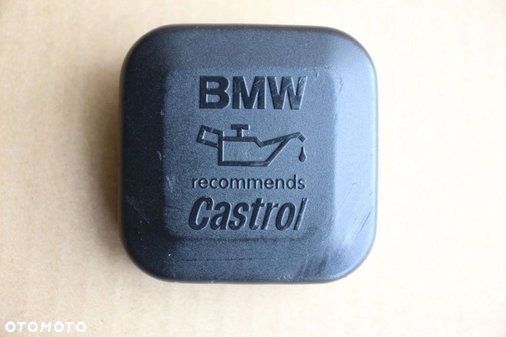 Korek wlewu oleju BMW e39 e38 e46 e36 x3 x5 e34 CASTROL oryginalny - 1