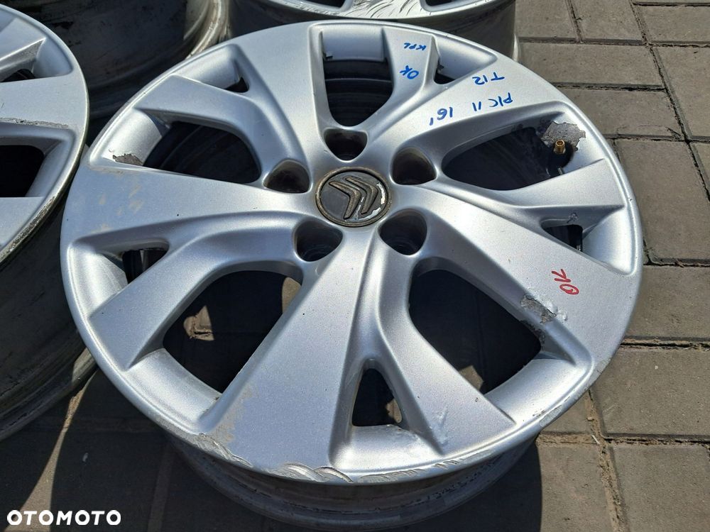 citroen c4 picasso ii felgi aluminiowe 16" 5x108 et47 9677089777 - 12