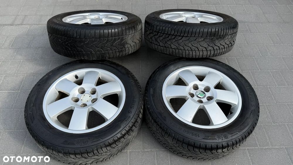 Koła r15 5x100 195/60 ET43 6J Skoda Seat audi VW alufelgi volkswagen 195/60/15 - 7