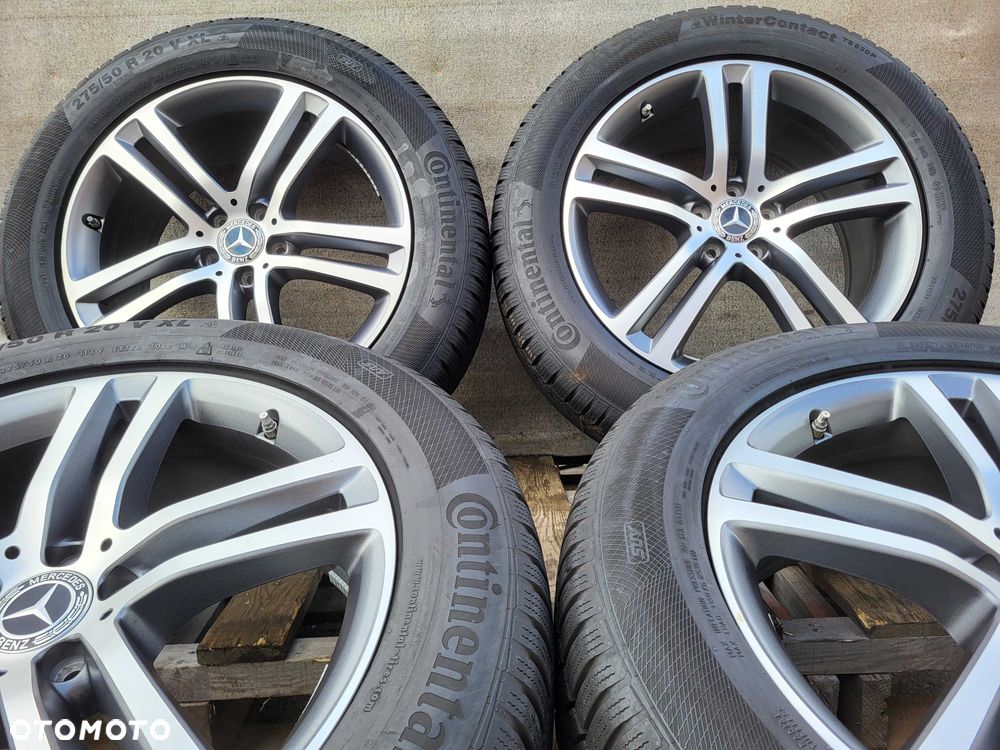 [k427] Koła zimowe 20 Cali 5x112 Mercedes GLE + Continental 275/50/20 - 2