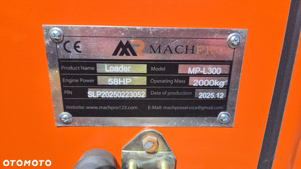 Caterpillar MACHPRO-L300 LOADER NOWA MINI ŁADOWARKA - 4