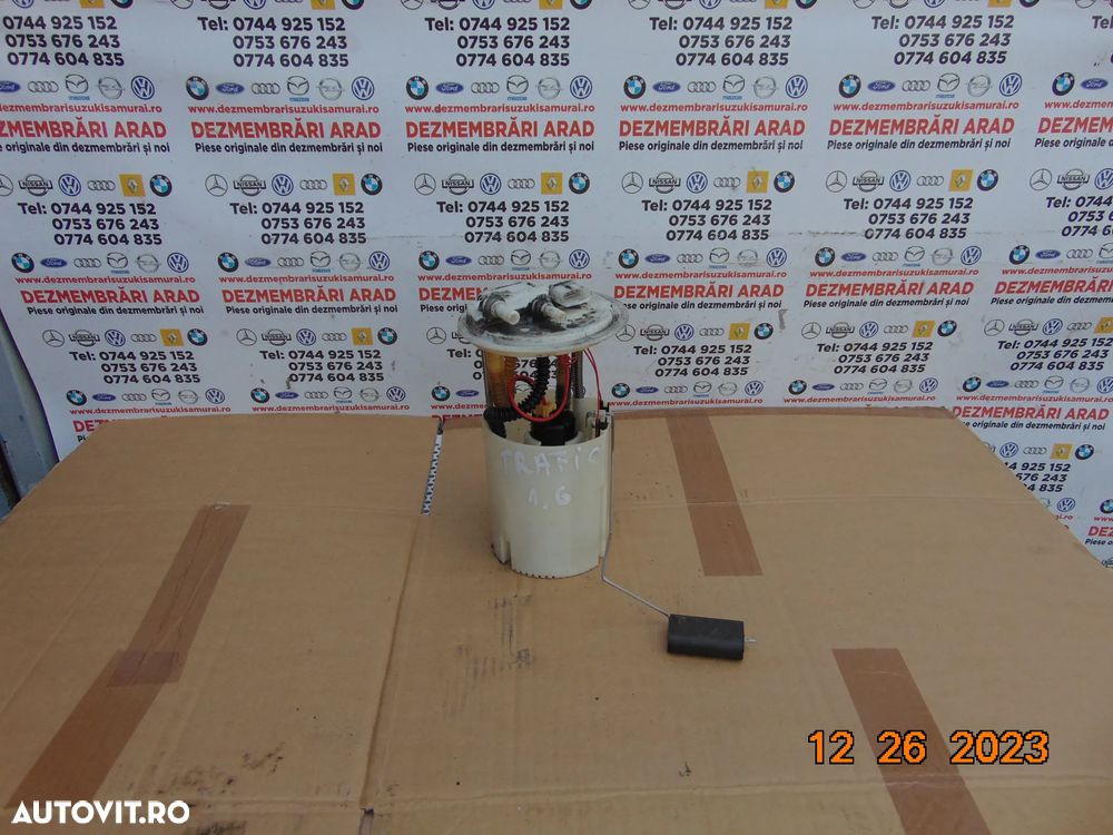 Pompa motorina Renault Trafic 1.6 Opel Vivaro Nissan primastar 2014-2021 pompa motorina rezervor - 1