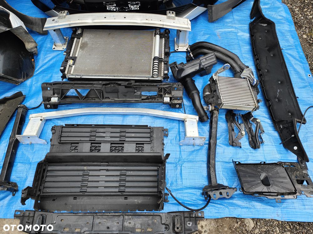 Peugeot 5008 II lift maska zderzak przód kompletny demontaż kolor EXY - 16