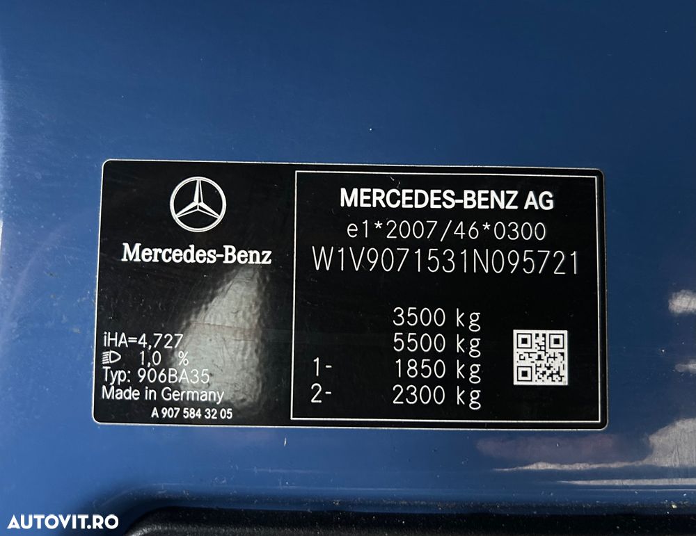 Mercedes-Benz Sprinter BASCULABIL 3 PARTI AXA DUBLA SPATE - 36