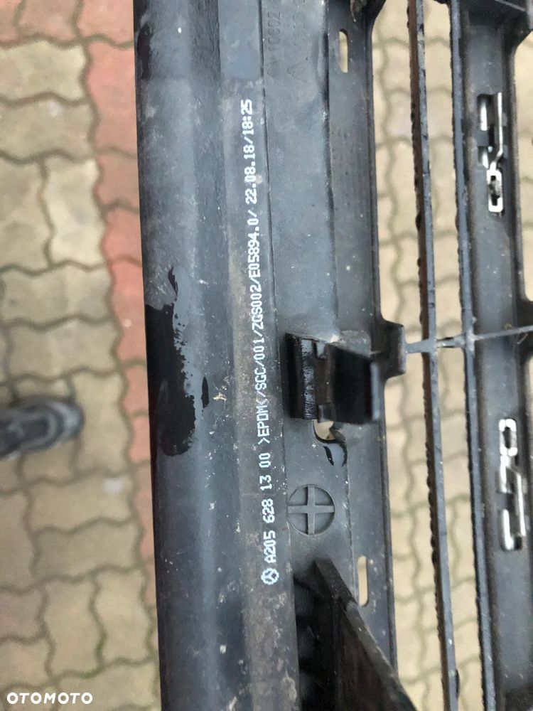 Atrapa grill Mercedes C klasa W205 elegance - 5