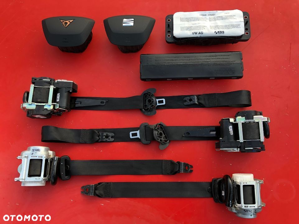 SEAT TARRACO DESKA KONSOLA KOKPIT PULPIT PÓŁKA PARAPET AIRBAG AIR BAG PASY PAS - 10