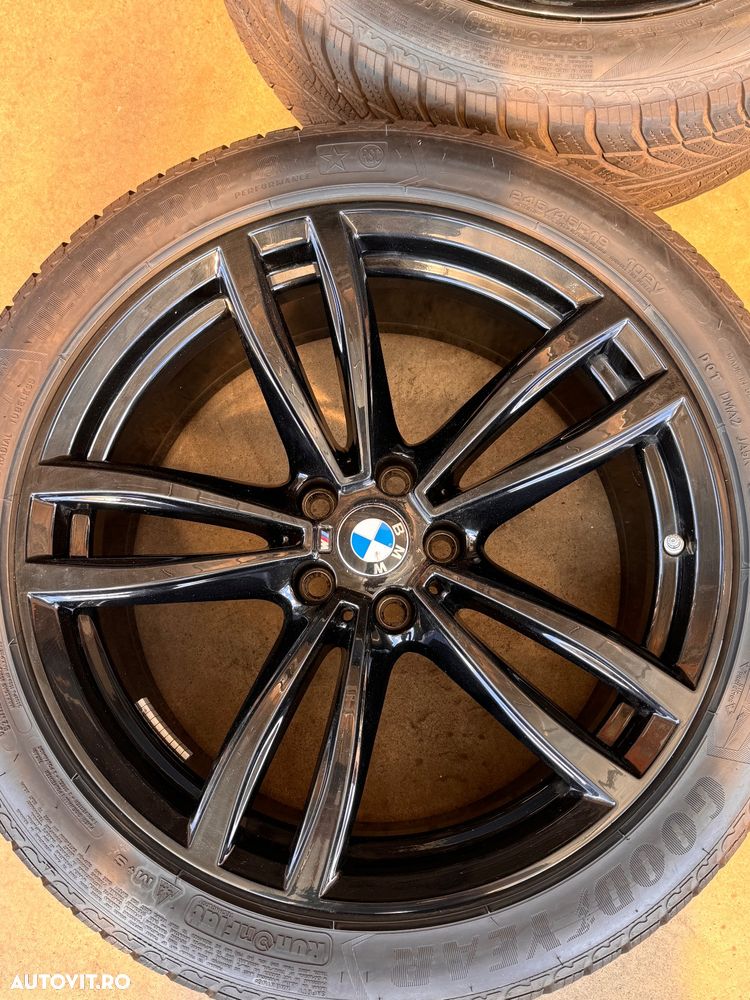 Vând set jante originale BMW pe 19”M pentru G11-12 cu anvelope de iarna - 5
