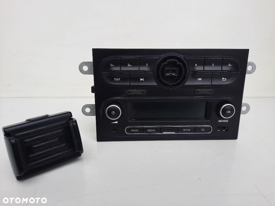 RADIO CD UCHWYT RENAULT TWINGO 07-14 SLASK WYSYLKA VAT - 1