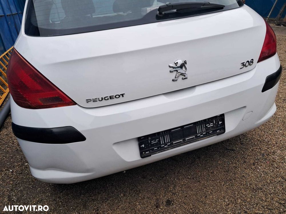 Peugeot 308, haion cu luneta, bara spate cu armatura, stop stopuri - 3