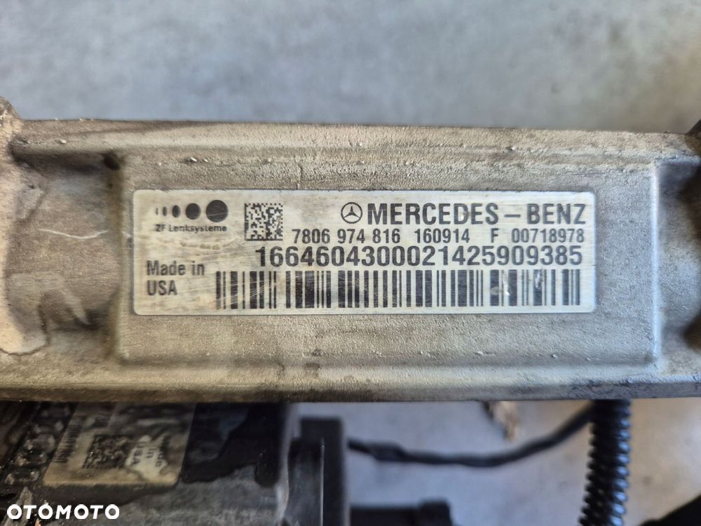maglownica przekladnia kierownicza mercedes ml w166 anglik - 3