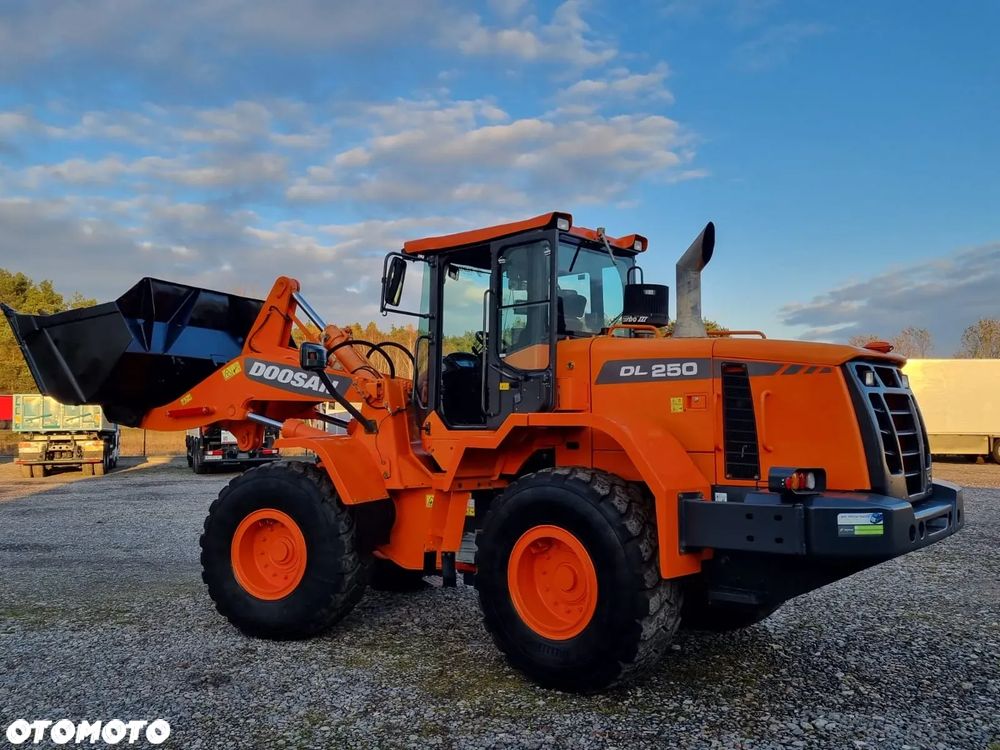 Doosan DL 250 Ładowarka Kołowa 14,4t SUPER STAN Waga Kamera - 4