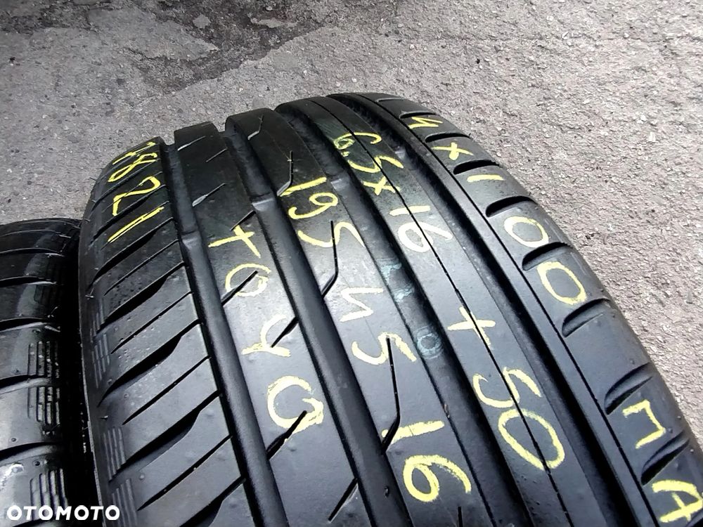 195/45R16 Opony Letnie Lato TOYO PROXES T1R CF2 7,5-8mm J.NOWE Legnica ALU-RAD 21r. - 7