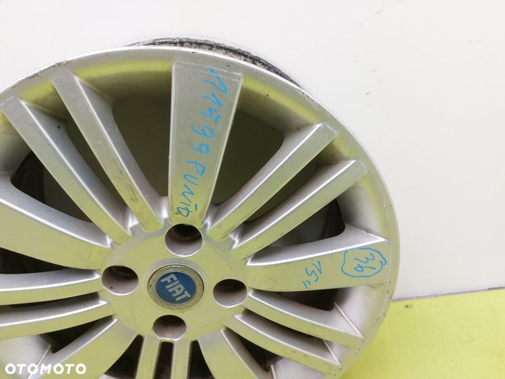 Alufelgi FELGI ALUMINIOWE Fiat Grande Punto 4X98 6J 15 ET 43 ŁADNE - 4