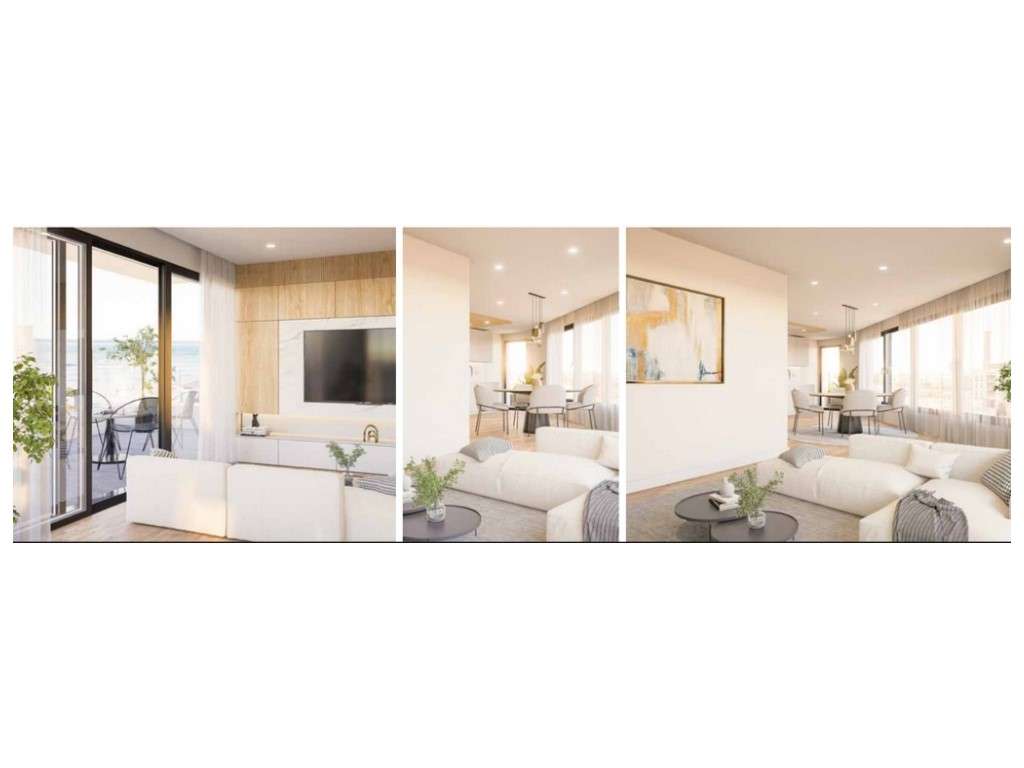 Apartamento T3 Novo, Frente ao mar, Buarcos, Figueira da Foz! - Grande imagem: 4/21