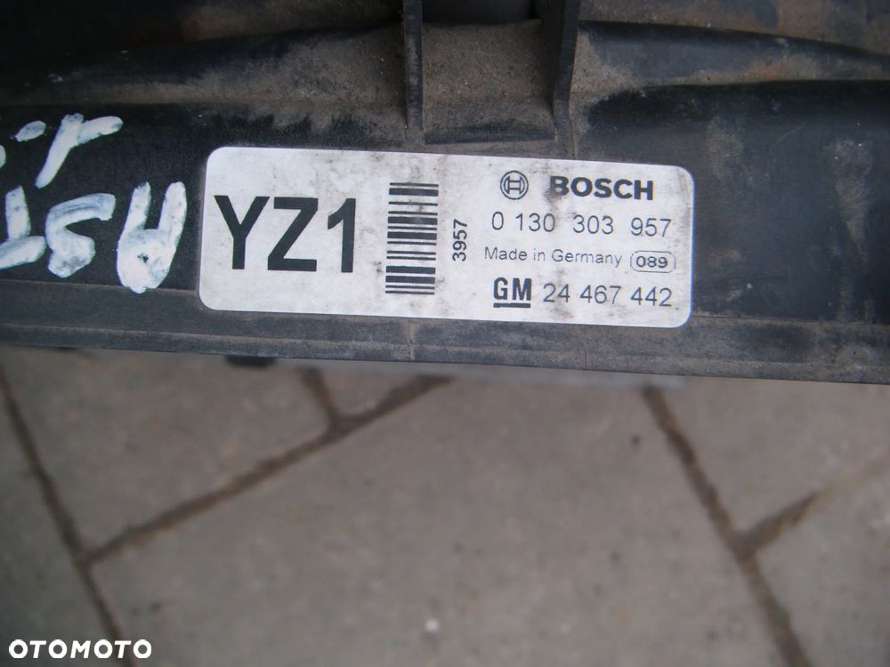 opel astra h wentylator chłodnicy   0130303957 - 3